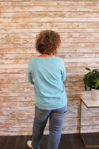 Basic Crew Shortsleeve Top - Trudy's Trendy Boutique