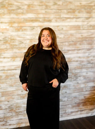 Chic Ease Scuba Set/Curvy - Trudy's Trendy Boutique