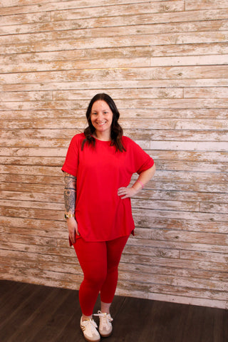Lounge Around Sets/Short Sleeve - Trudy's Trendy Boutique