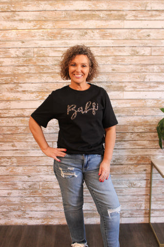 Hello BABE! Top - Trudy's Trendy Boutique