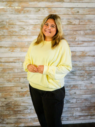 Rogue Thread Mineral Wash Pullover - Trudy's Trendy Boutique