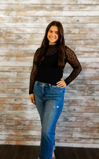Timeless Grace Lace Top - Trudy's Trendy Boutique