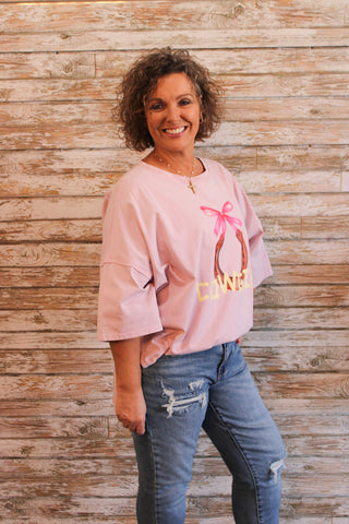 Cowgirl Graphic Top - Trudy's Trendy Boutique