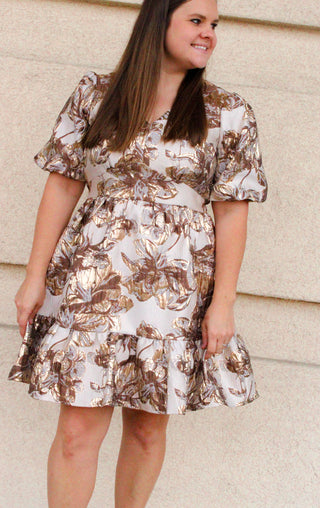 Mocha Luxe Dress - Trudy's Trendy Boutique