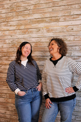 Heritage Striped Pullover - Trudy's Trendy Boutique