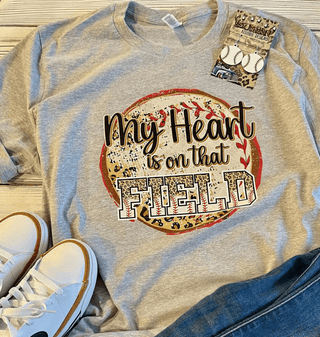 My Heart Is On That Field - Trudy's Trendy Boutique
