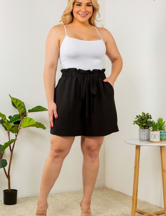 Sunkissed Shorts-Black
