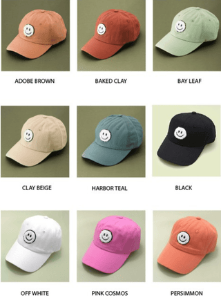 Happy Face Baseball Hat