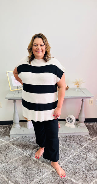 Cozy In Stripes Reg/Curvy