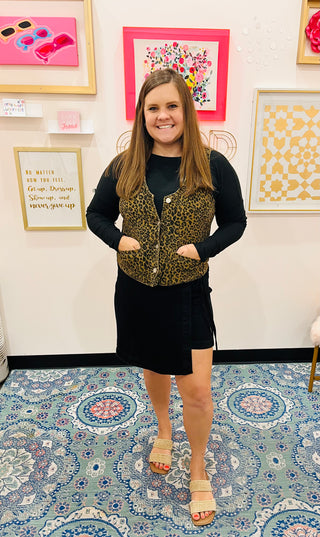 Wild West Cheetah Vest