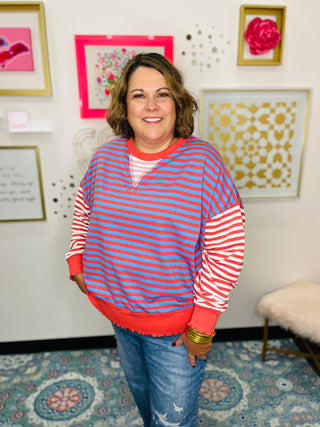 Strata Colorblock Sweatshirt