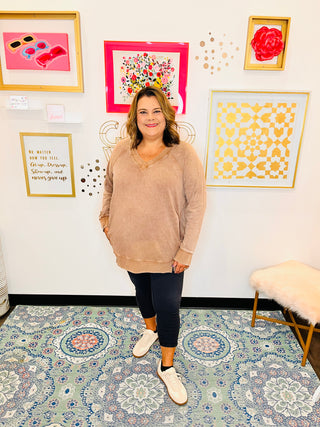 Laid Back Luxe Pullover Reg/Curvy
