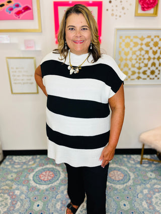 Cozy In Stripes Reg/Curvy