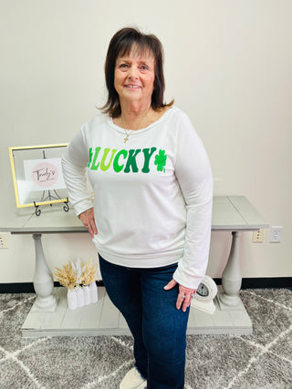 Lucky Graphic Pullover