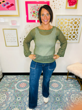 Seaside Whisper Open Sweater