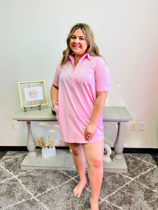 Comfy Shirt Dress