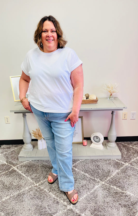 Judy Blue HW Vintage Straight/Curvy