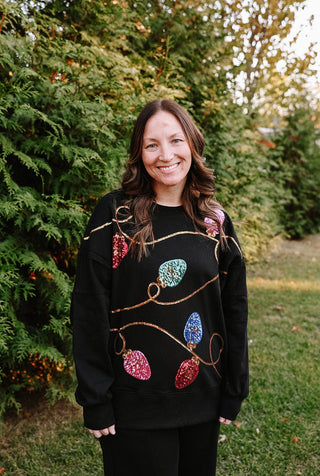 Christmas Ornament Sweatshirt - Trudy's Trendy Boutique