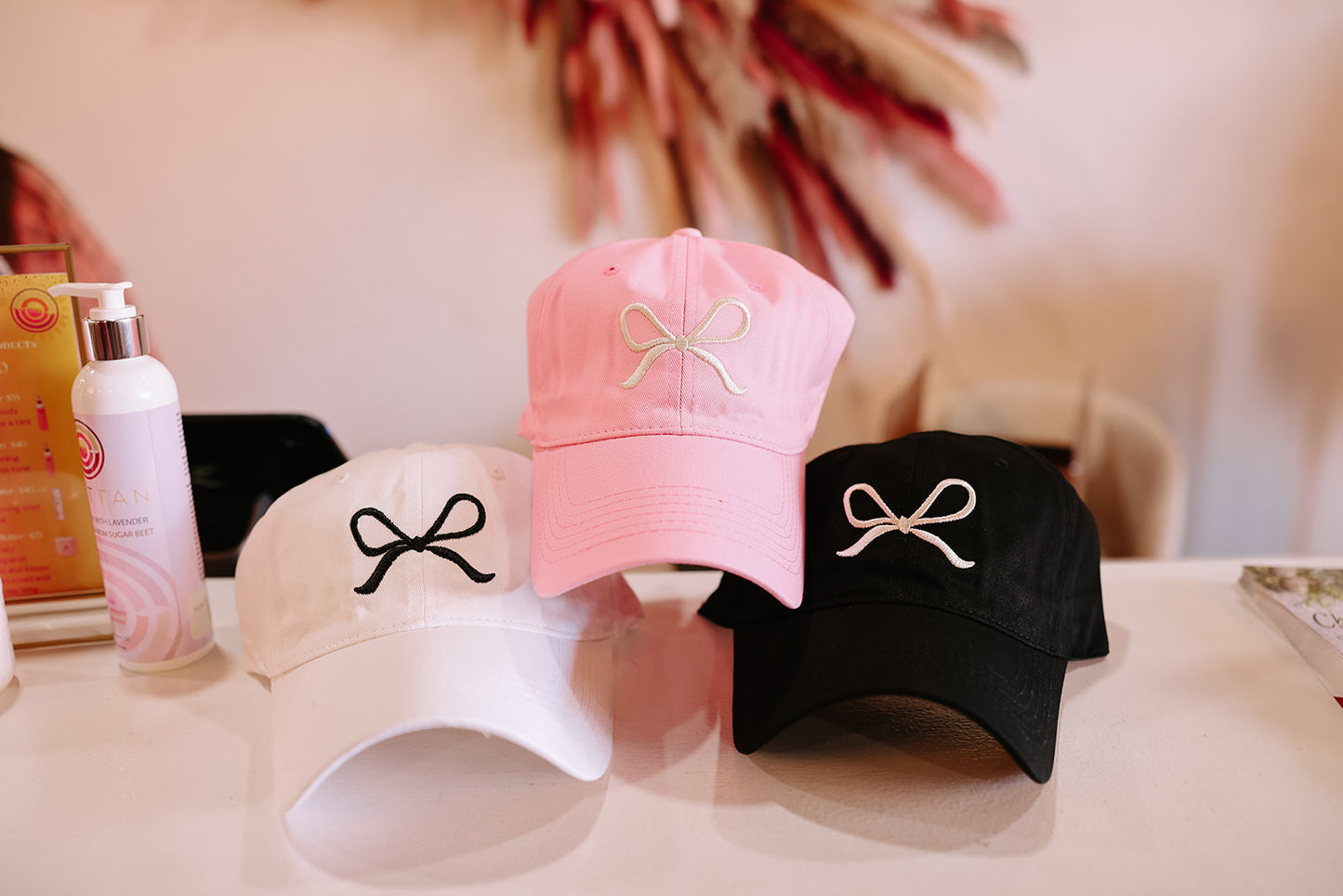 Bow Ribbon Baseball Hat