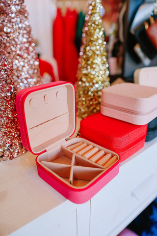 Jewelry Organizer Travel Box Case - Trudy's Trendy Boutique