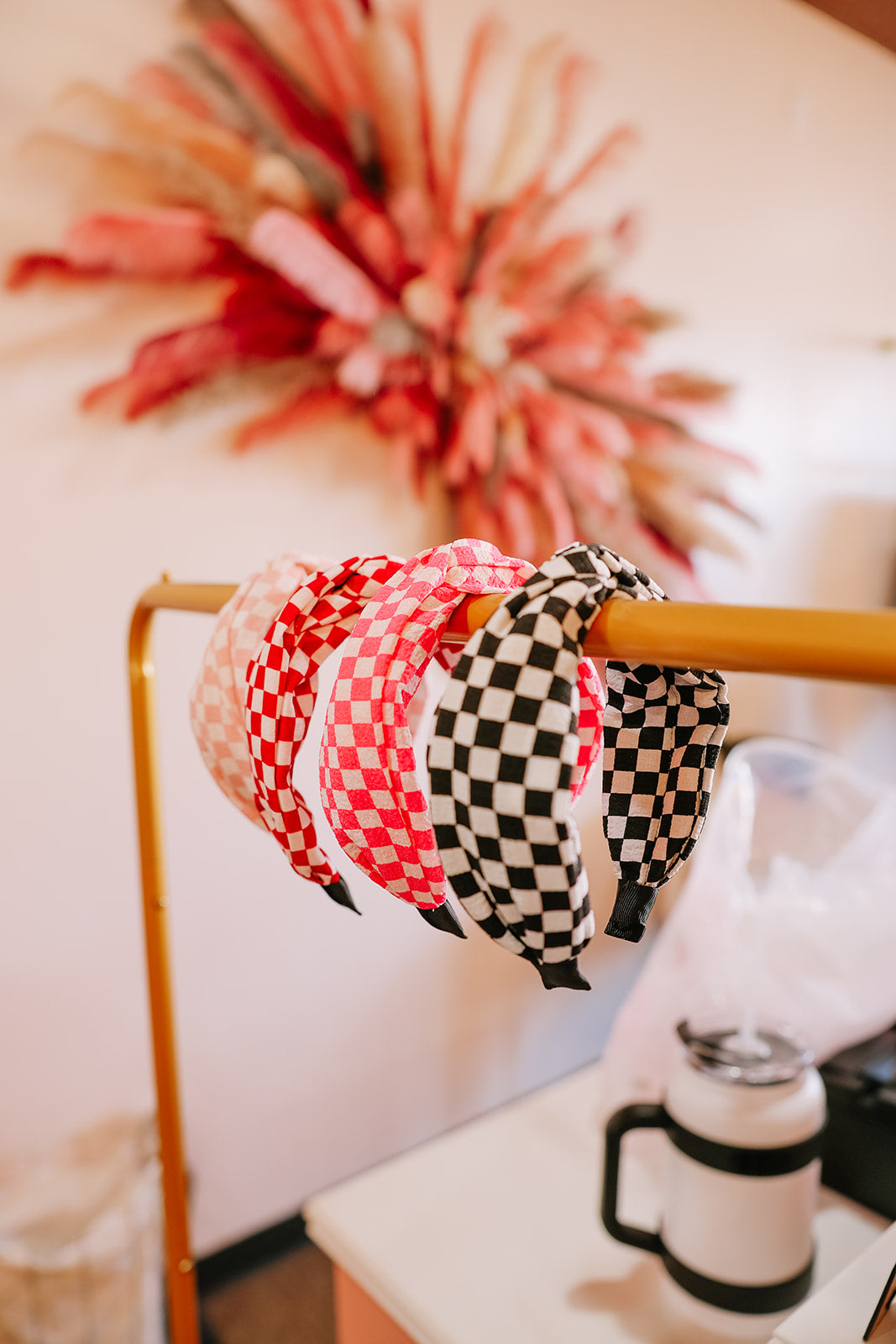 Knotted Checker Headband