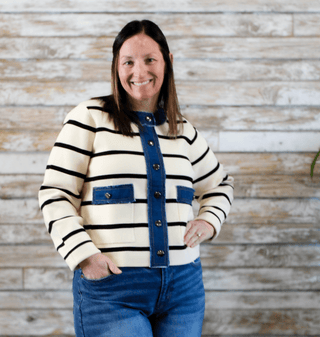 Golden Hour Cropped Cardigan - Trudy's Trendy Boutique