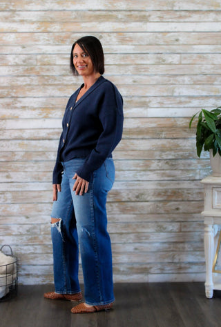 Everything Ease Cardigan - Trudy's Trendy Boutique