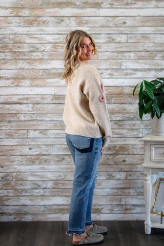 Petal Stitch Sweater - Trudy's Trendy Boutique