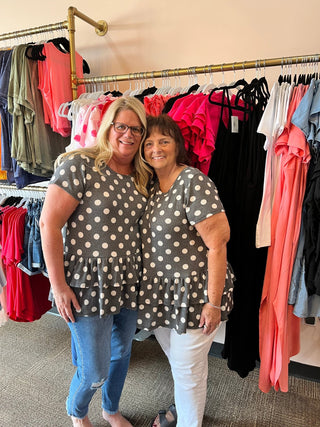 Enjoying the Day in Dots - Trudy's Trendy Boutique