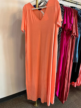 All Summer Long Maxi Dress-Curvy