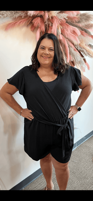 Always Being Myself Romper - Trudy's Trendy Boutique