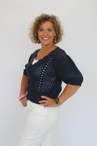 Plot Twist Scallop Cardigan - Trudy's Trendy Boutique