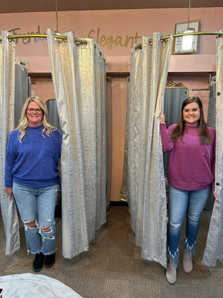 Cuddle Me Tight/Light Plum - Trudy's Trendy Boutique