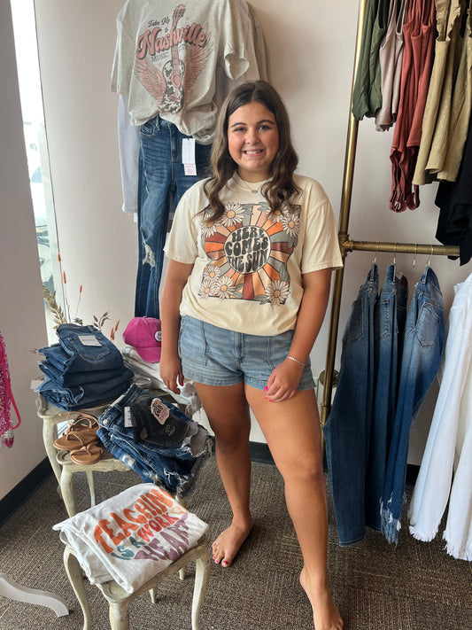 Here Comes the SUN tee