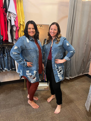 Best of Both Worlds Shirt Jacket