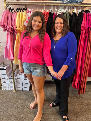 Zipping It Up/Curvy - Trudy's Trendy Boutique