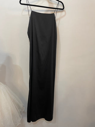 Feeling Lucky Black Slip Maxi Dress - Trudy's Trendy Boutique