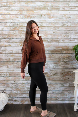 Trendy Trek Scuba Jacket - Trudy's Trendy Boutique