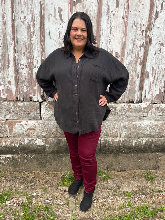 High Rise Skinny Denim/Curvy