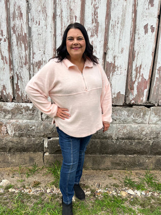 Ready To Chill Pullover/Curvy - Trudy's Trendy Boutique
