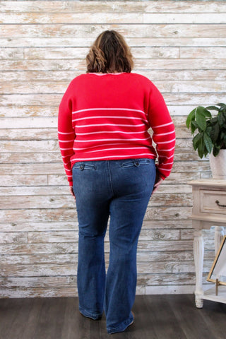 Double Delight Striped Cardigan - Trudy's Trendy Boutique