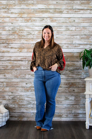 Judy Blue Double Button Fray Bootcut - Trudy's Trendy Boutique