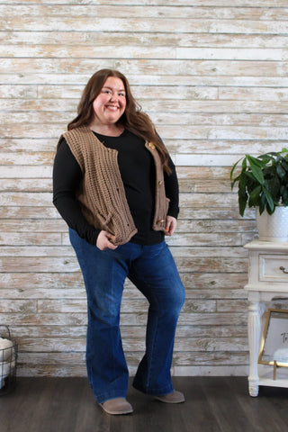 Cozy Layers Sweater Vest - Trudy's Trendy Boutique