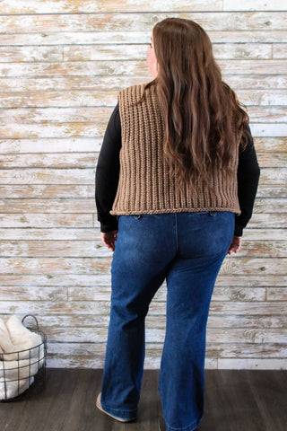 Cozy Layers Sweater Vest - Trudy's Trendy Boutique