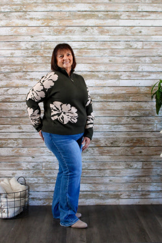 Garden Path Sweater - Trudy's Trendy Boutique