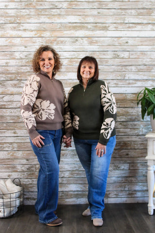 Garden Path Sweater - Trudy's Trendy Boutique