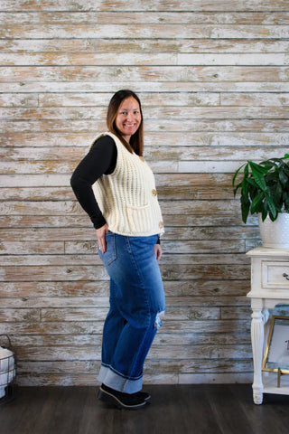Cozy Layers Sweater Vest - Trudy's Trendy Boutique