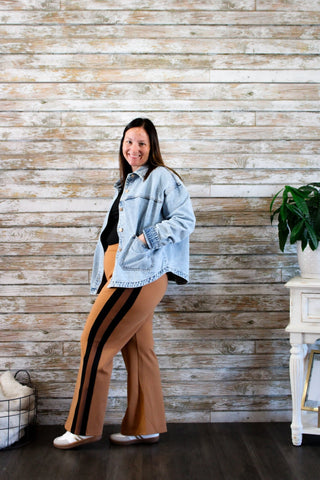 Stride Stripe Pants - Trudy's Trendy Boutique