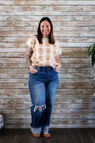 Garden Bloom Sweater - Trudy's Trendy Boutique