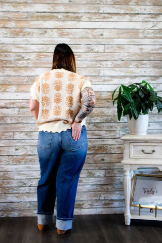 Garden Bloom Sweater - Trudy's Trendy Boutique